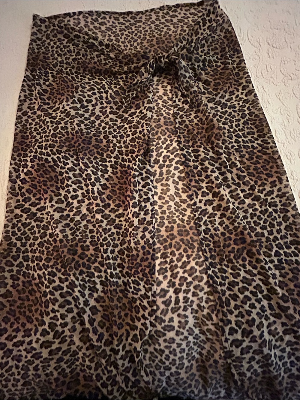 Swim sarong tie skirt